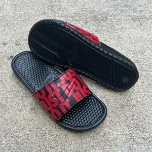 Nike | Shoes | Nike Benassi Slides Just Do It Blacks  display picture 1